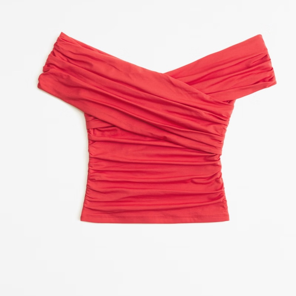 NWOT Abercrombie Top in Red size XS